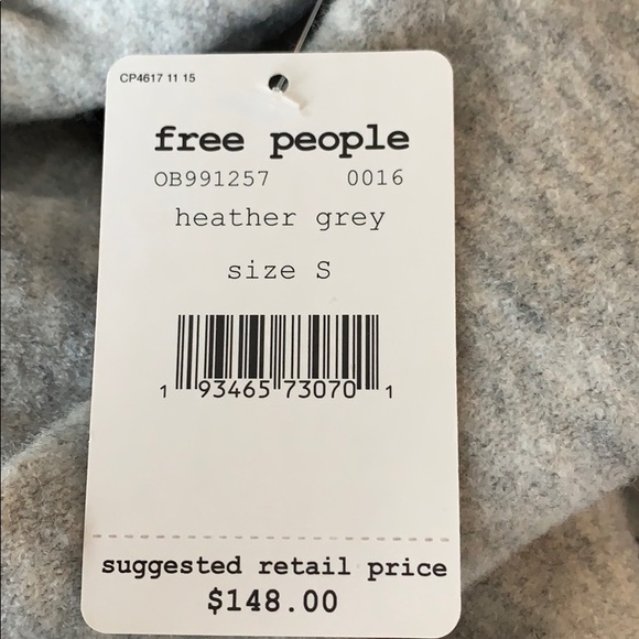 Free People Eucalyptus 🌱Gray Cardigan - Small NWT - Picture 5 of 5
